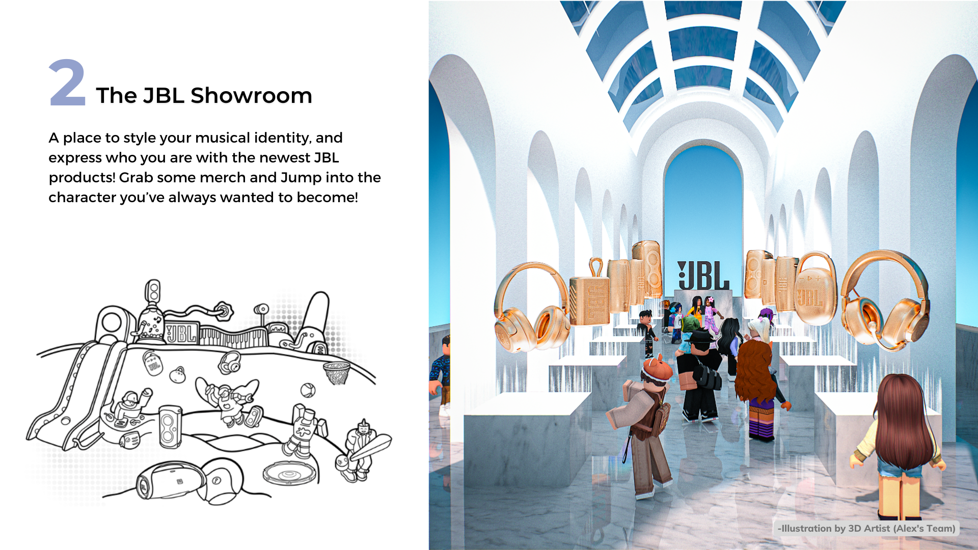 JBL Land experience flow